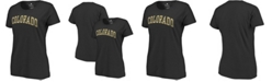 Fanatics Women's Black Colorado Buffaloes Basic Arch T-shirt
